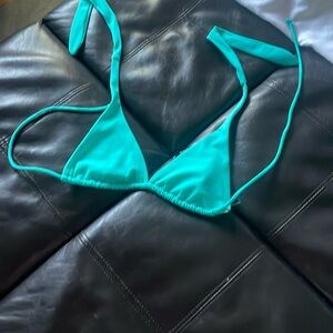 victoria’s secret teal bikini top